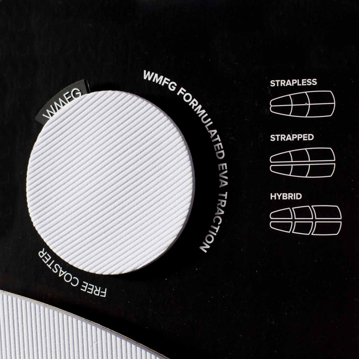 WMFG TRACTION: Stubby Six Pack Kiteboard Deck Pad