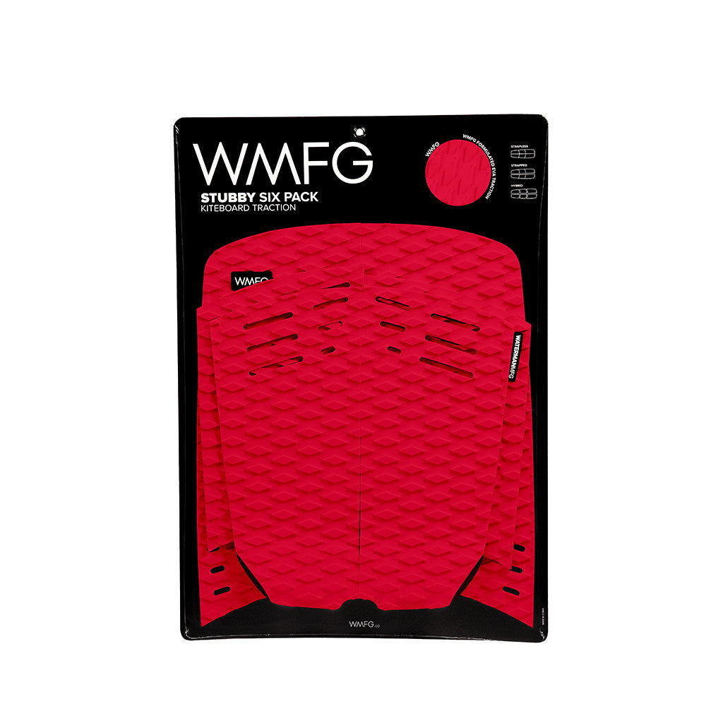 WMFG Stubby Six Pack Deck Pad Red/Black