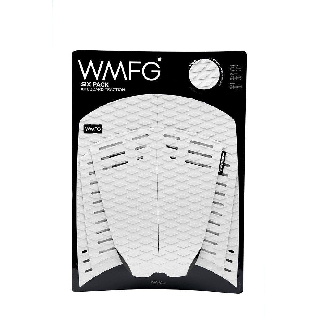 WMFG TRACTION: Classic Six Pack Kiteboard Deck Pad Grooved or Diamond Pattern