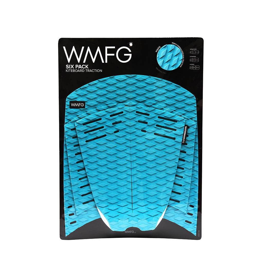 WMFG TRACTION: Classic Six Pack Kiteboard Deck Pad Grooved or Diamond Pattern