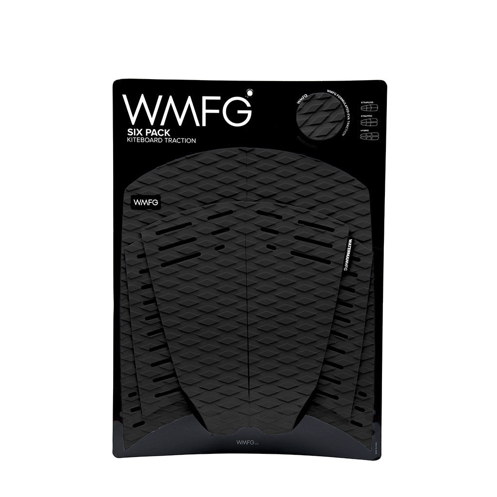 WMFG TRACTION: Classic Six Pack Kiteboard Deck Pad Grooved or Diamond Pattern