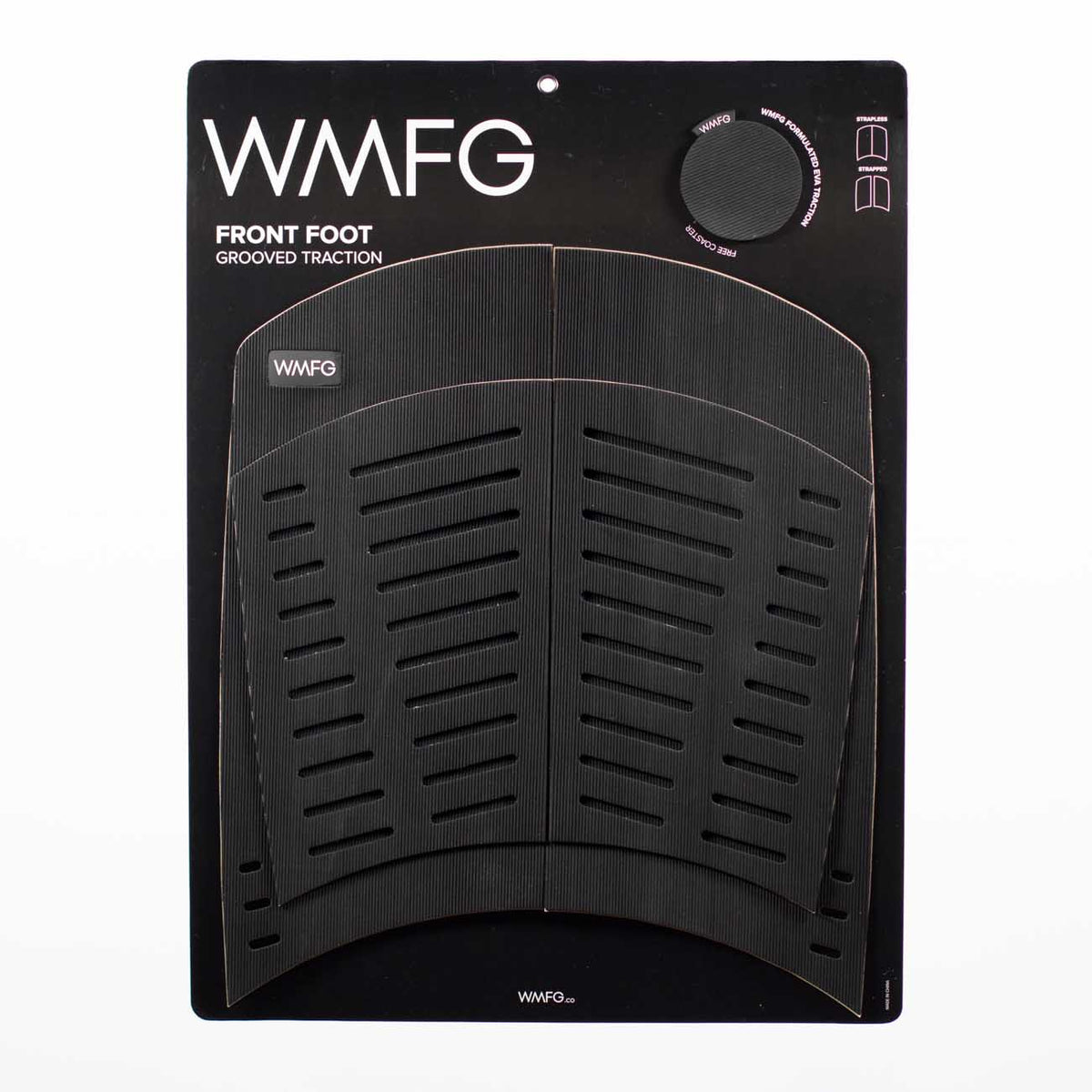 WMFG TRACTION: Front Foot Pad Grooved or Diamond Pattern