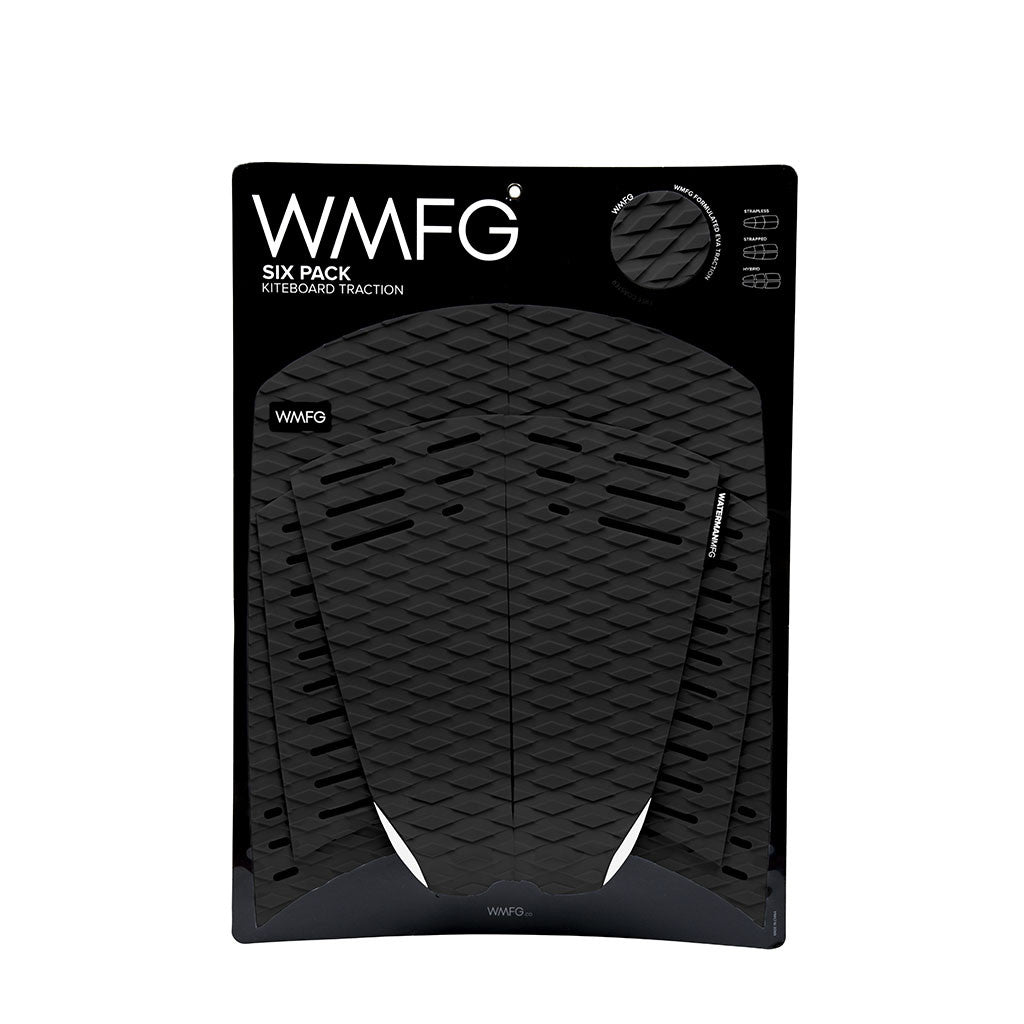WMFG TRACTION: Classic Six Pack Kiteboard Deck Pad Grooved or Diamond Pattern