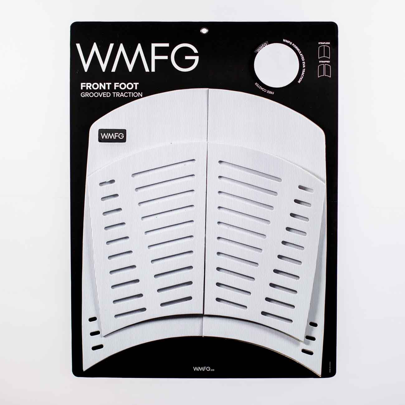 WMFG TRACTION: Front Foot Pad Grooved or Diamond Pattern